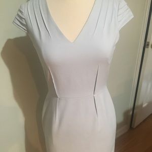 Amtonio Melani ice blue sheath dress